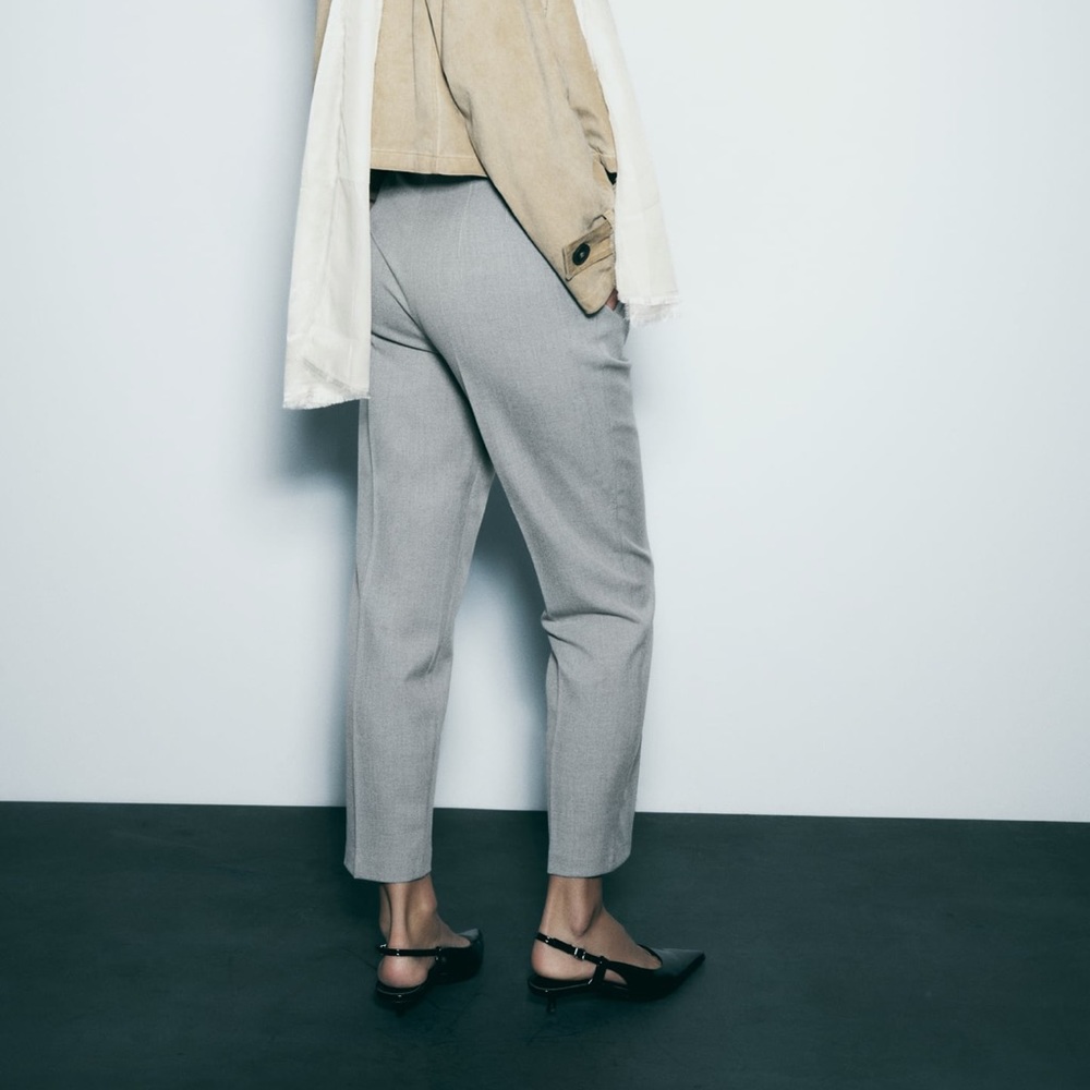 ZARA | High-waisted trousers